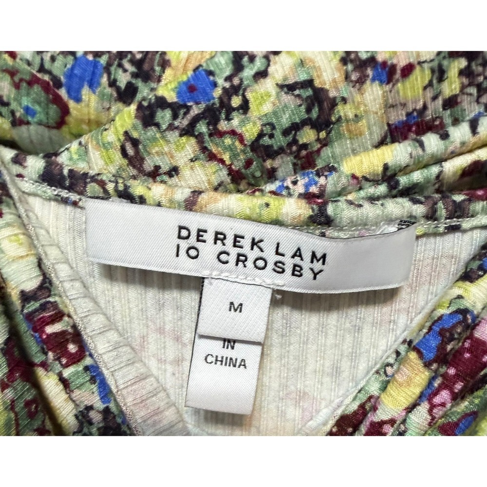 Derek Lam 10 Crosby Nanette Off-the-Shoulder Dress Size Medium Romantic Cottage - Picture 6 of 8